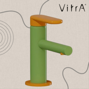 Vitra SENTO KIDS MITIGEUR LAVABO VERT-JAUNE
