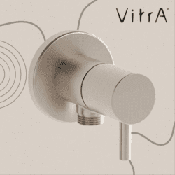 VitrA ORIGIN ROBINET D'ARRET NICKEL BROSSE