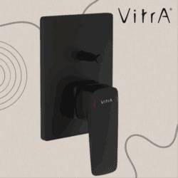 VitrA Root Square - Mitigeur de B/Douche A ENCASTRER