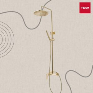 'TEKA ITACA SYSTEME DE DOUCHE LOYAL GOLD