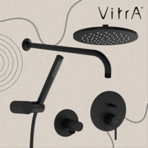 VitrA ORIGIN ENSEMBLE DE DOUCHE NOIRE