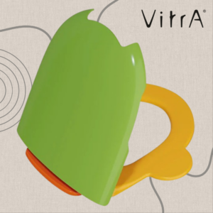 VitrA SENTO KIDS ABATTANT VERT / JAUNE SOFTCLOSE
