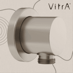 VitrA RACCORDEMENT DE DOUCHETTE NICKEL BROSSE