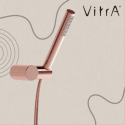VitrA ORIGIN Douchette avec support COPPER