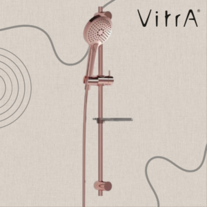 VitrA BLISS douchette avec colonne 3F COPPER