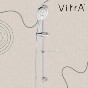 VitrA BLISS douchette avec colonne 3F CHROME