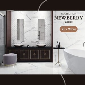 AB NEWBERRY WHITE 30x90cm 1.08m2/C