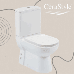Cuvette Monobloc Turkuaz Bella avec Fonction Bidet