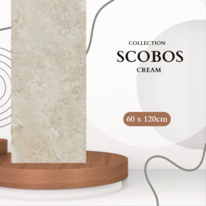 AB SCOBOS CREAM 60X120cm 1.44m2/C