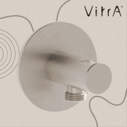 VitrA ORIGIN RACCORDEMENT DE DOUCHETTE NICKEL BROSSE