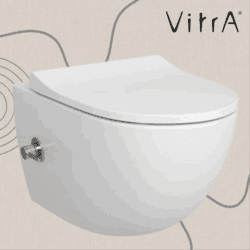 VitrA SENTO RIM-EX WC Suspendu AVEC MITIGEUR BLANC