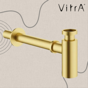 VitrA SIPHON LAVABO GOLD BROSSE