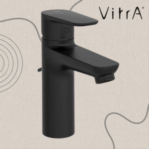 VitrA Flow Soft Mitigeur de lavabo NOIRE MAT