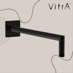 VitrA SUIT TUBE DE CONNECTION MUR NOIRE GLOSSY