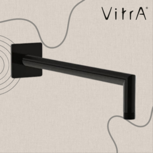 VitrA SUIT TUBE DE CONNECTION MUR NOIRE GLOSSY