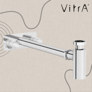 VitrA ORIGIN SIPHON LAVABO CHROME