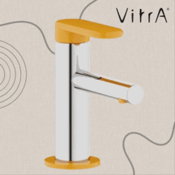 VitrA SENTO KIDS MITIGEUR LAVABO CHROME-JAUNE
