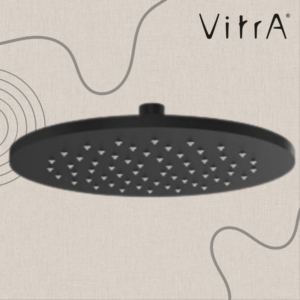 VitrA ORIGIN POMME DE DOUCHE ROUND NOIRE