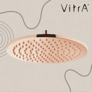 VitrA SUIT POMME DE DOUCHE ROUND SOFT COPPER  25CM