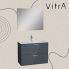 VitrA Mia Meuble de Salle de Bains 80 cm