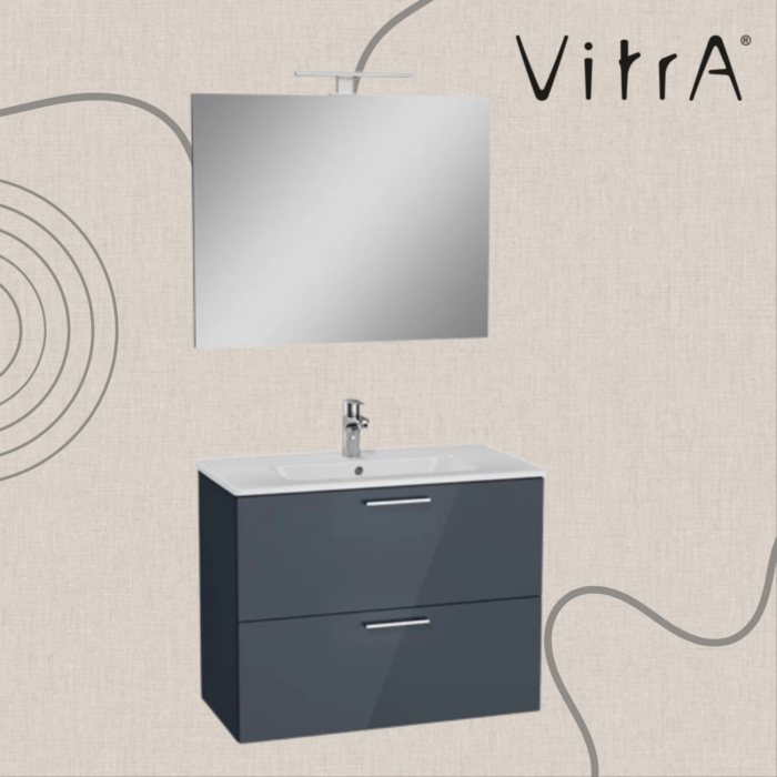 VitrA Mia Meuble de Salle de Bains 80 cm