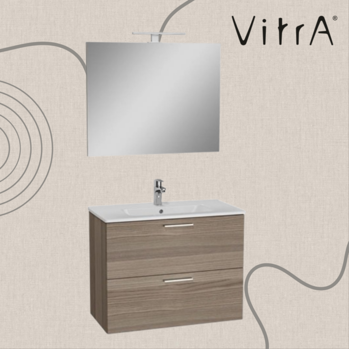 VitrA Mia Meuble de Salle de Bains 80 cm