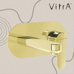 VitrA Root Round - Mitigeur de Lavabo A ENCASTRER 2 TROUS