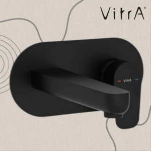 VitrA Flow Soft Mitigeur de lavabo à encastrer NOIRE MAT