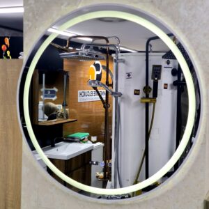 Vida Miroir 80cm LED ROND CONTOUR EN ALLUMINIUM