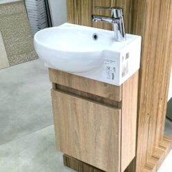 PACK Meuble KAYSARI 28x45cm AVEC VASQUE ET MIROIR