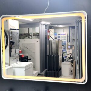 Vida Miroir 100x75cm LED HORIZONTALE CONTOUR EN ALLUMINIUM