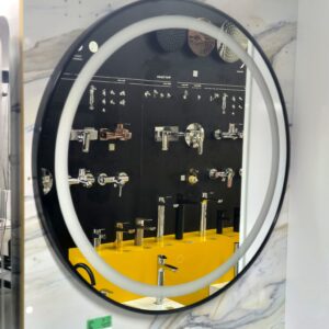 Vida Miroir LED ROND 80cm CONTOUR EN ALLUMINIUM