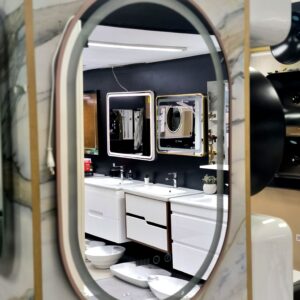 Vida Miroir 50x80cm LED VERTICAL CONTOUR EN ALLUMINIUM