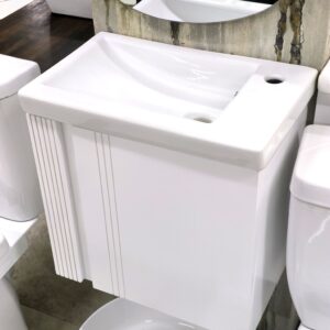 Meuble SNOW 50x32cm BLANC AVEC VASQUE