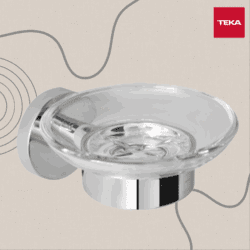 'TEKA ALAIOR PORTE SAVON CHROME