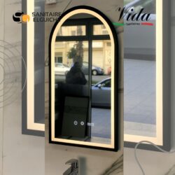 Vida Dream Miroir LED 3 Fonctions , Anti buée avec contour en Aluminium