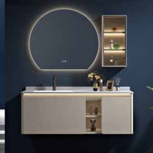 Vida Pack meuble SMART SY1143-100 avec miroir et armoire en LED