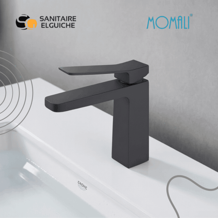 MITIGEUR LAVABO JUPITER SATINE ANTHRACITE MITIGEUR LAVABO JUPITER SATINE ANTHRACITE